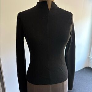 DKNY Charcoal Knit Sweater